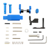 Armaspec Superlight Lower Parts Kit .223, Lightweight Enhanced Controls, Blue 