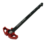 Armaspec Victory Charging Handle AR10, Red Finish 