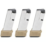 Springfield Armory Hellcat, Magazine, 15 RDs, Extended Baseplate, Flat Dark Earth 