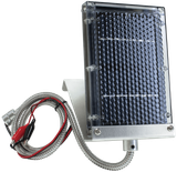 Wildgame Innovations Edrenaline Solar Panel, 6 Volt Feeder Charger, Silver 