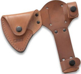 CRKT Chogan Woods T-Hawk Leather Sheath, Full-Grain Leather Axe Cover, Brown 