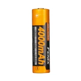 Fenix ARB-L18-3400U V3, 3400mAh USB-C Rechargeable 18650 Battery, Black 
