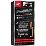 Winchester Super Match, 6.5 PRC, 140 Grain BC Max Competition Grade Ammunition 