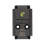 Night Fision Optic Plate for S&W M&P 2.0, Fits Holosun 509T, Black Nitride Finish 