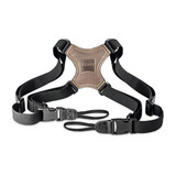 ZEISS Premium Binocular and Camera Harness, Quick-Release Comfort Carry Strap, Black 