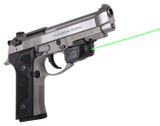 LaserMax Green Lightning GSLTNG, GripSense Rail-Mounted Green Laser Sight, Black 