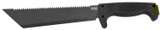 SOG SOGfari Tanto Machete, 10.00" Blade, Sawback, Black 