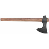 CRKT Berserker, 4.65" Blade, 1055 Carbon Steel, Tennessee Hickory Handle, 19" Long Axe w/Hammer 
