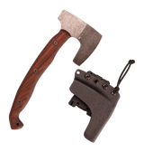 Stroup Knives Vikingwood Tomahawk, Wood Handle, Acid Etched Head 