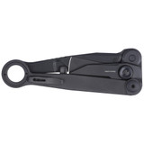 CRKT Provoke X, Folding Axe w/Spike, SUJ2 Blade, Black Stainless Steel w/GRN Overlay Handle 