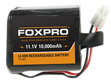 Foxpro LB10000, 10,000mAh Li-Ion Rechargeable Battery Pack, Black 