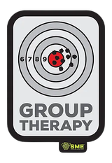 SME Group Therapy Patch, Grey Velcro Finish 
