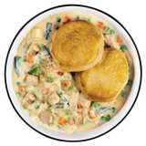ReadyWise Pro Adventure Meal Country-Style Chicken Pot Pie, Freeze-Dried, 2 Servings, Case of 6 