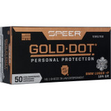 Speer Gold Dot Personal Protection, 9MM Luger +P, 124GR HP, 1,220 FPS, 50/Box 