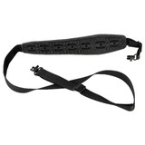 Bulldog Armor Molded Rifle Sling, Deluxe Locking Swivels, Black 