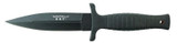 Smith & Wesson HRT 9" Boot Knife, Full Tang False Edge Spear Point, Black 