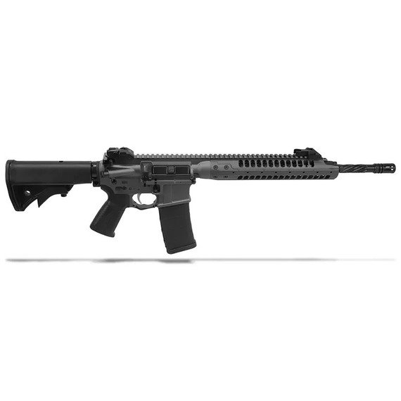 LWRCI IC-A5, Threaded Barrel, 5.56 NATO, 16.10" Barrel, 30 Rds, Tungsten Grey 