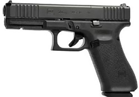 Glock 22 Gen5, 3 Magazines, 9MM, 4.49" Barrel, 10 Rds, Matte Black 