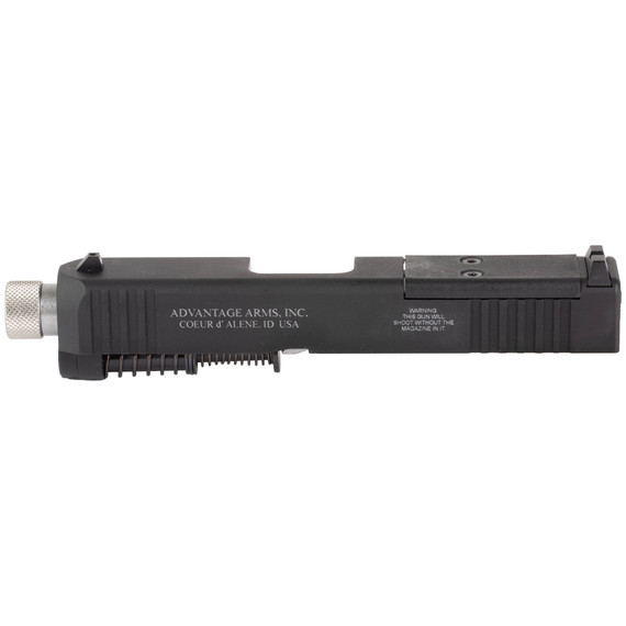 Advantage Arms MOD 26/27, .22 LR, 4.00" Threaded Barrel, .22 Long Rifle Conversion Kit, Optic Ready, Black 