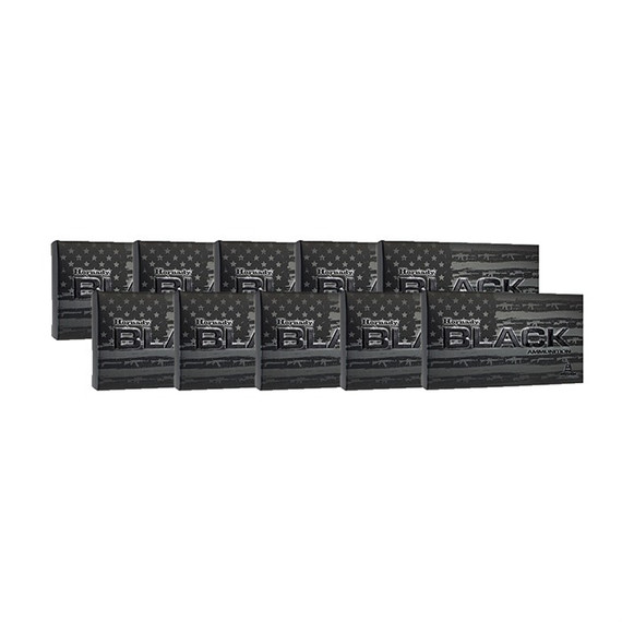 Hornady BLACK 6mm Creedmoor 105gr Boat Tail Hollow Point Rifle Ammunition, 6MM Creedmoor, 200 Rounds Per Case 