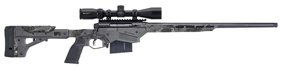 Savage AXIS II Precision XP Poseidon Gray, Factory-Mounted 4-12x44 Scope Optic Cut, .308 WIN, 22.00" Threaded Barrel, 10 Rds, Veil Poseidon Gray Camo 