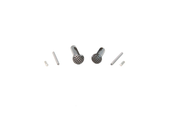 Geissele Automatics Ultra Duty Checkered Takedown Pin Set, Stainless Steel, Precision Machined 