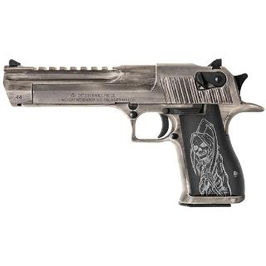 Magnum Research Desert Eagle DE50WMDR, .50 AE, 6" Barrel, 7 Rds, Cerakote White Matte Distressed - 151550026633 