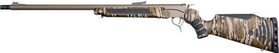 Thompson Center Encore Pro Hunter Turkey, Hammer Block Safety, 12 Gauge, 24.00" Barrel, 1 Rds, Mossy Oak Bottomland Camo 
