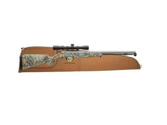 CVA WOLF V2, .50 Cal, 1 Rds, Stainless Steel / Camo 