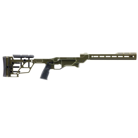 Daniel Defense Pro Chassis System R700, Adjustable Thumb Rest, Olive Drab Anodized - 818773023177 