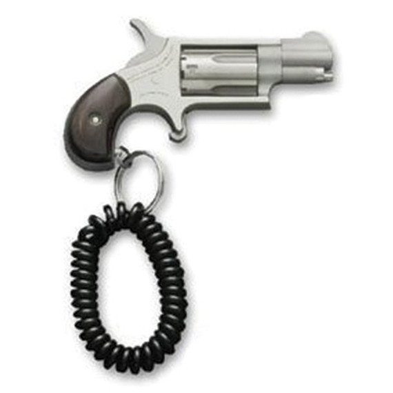 North American Arms NAA-22LR-RNG, .22 LR, 1.13" Barrel, 5 Rds, Stainless 