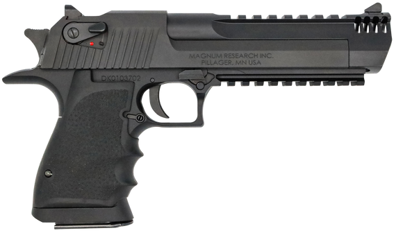 Magnum Research Desert Eagle Mark XIX, 44 MAG, 6.00" Barrel, 8+1 Rds, Black Anodized - 761226090564 