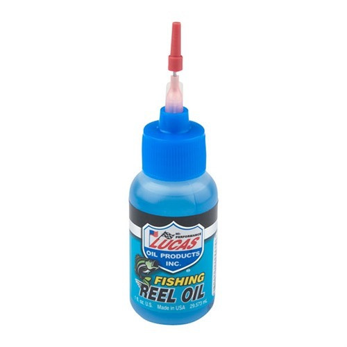 Lucas Oil Products Fishing Reel Oil, Precision Needle Applicator, Made in USA, Blue 
