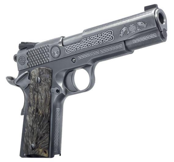 Dickinson Adam 1911 Mesopatamia, Thumb Safety, .45 ACP, 5.00" Barrel, 8 Rds, Stainless 