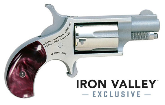 North American Arms Mini-Revolver, .22 LR, 1.13" Barrel, 5 Rds, Stainless 