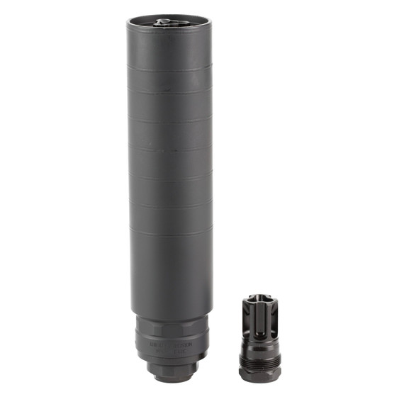 Liberty Precision Machine Anthem-S, 7.62 QD, Anthem 2 Baffle Stack, Black 
