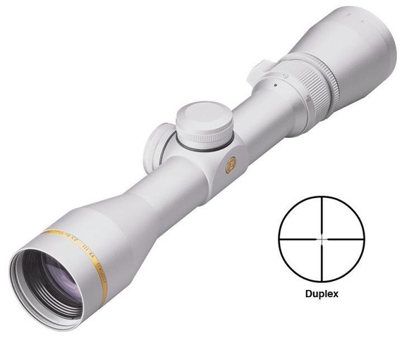 Leupold VX-3 Handgun, 2.5-8x32mm Duplex Reticle, Silver 