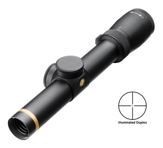 Leupold VX-6, Illuminated FireDot Duplex Reticle, Matte 