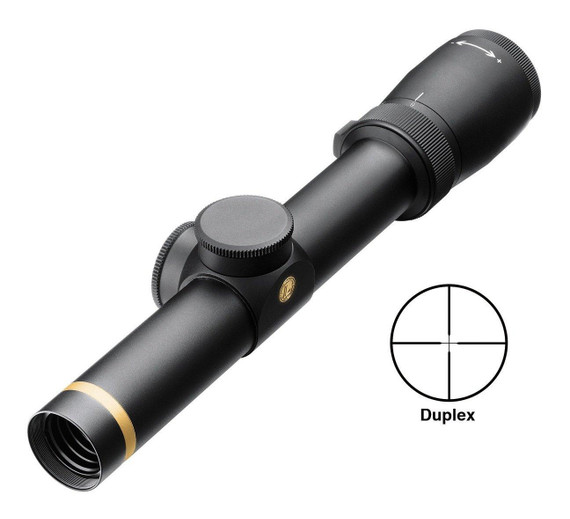 Leupold VX-6, 1-6x24mm Duplex Rifle Scope, Matte 