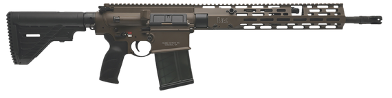 Heckler & Koch MR762 A4, 7.62x51mm, 16.50" Barrel, 10+1 Rds, Black 