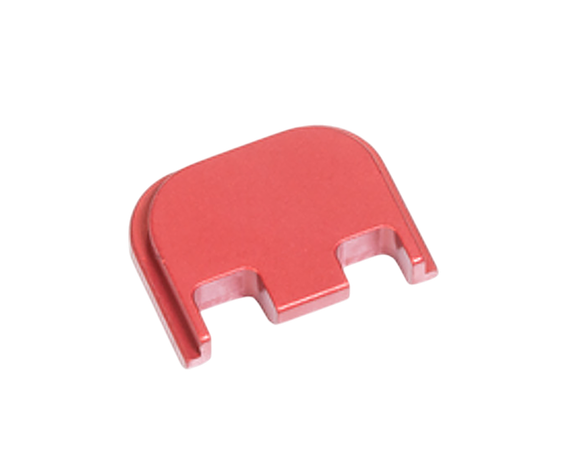 Timber Creek Glock 43X/48 Slide Cover Plate, Red 
