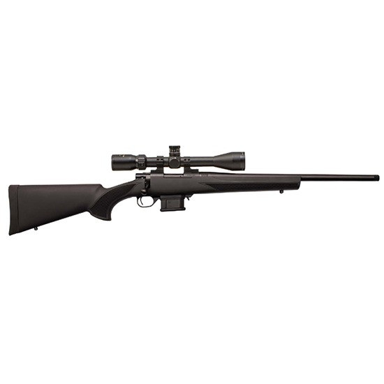 Howa M1500 Mini Action GamePro, w/ Nikko Stirling GamePro 4-12x40mm, 6MM ARC, 20.00" Threaded Barrel, 5 Rds, Black 