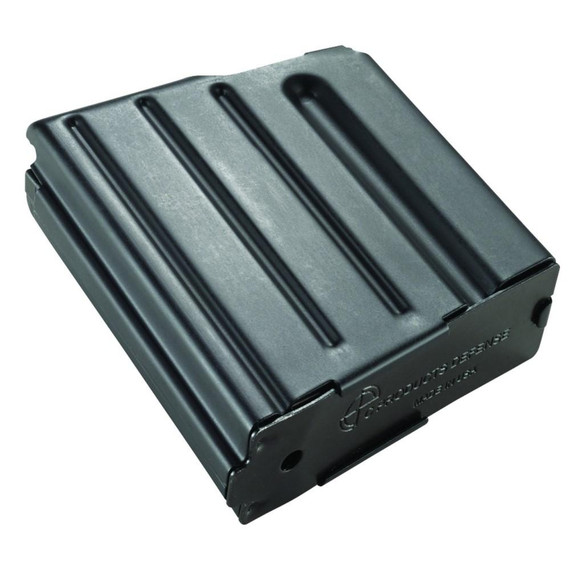 Duramag SS SR25, 10 Rds, Magazine, Black 