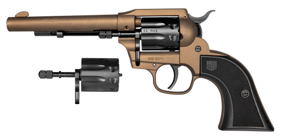 Diamondback Sidekick, 22LR/22Mag, 5.50" Barrel, 9 Rds, Midnight Bronze Cerakote - 810035756076 
