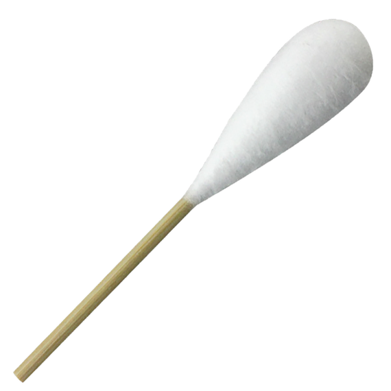 RamRodz 12060, 12 Gauge, Shotgun & Barrel Cleaning Swabs, Cotton/Bamboo, White 