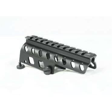 American Tactical Nomad 20GA Saddle Mount, Picatinny Rail with Thumb Screws, Black 