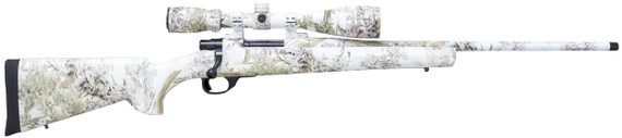 Howa M1500, w/ Nikko Stirling GamePro Scope, .308 WIN, 22.00" Threaded Barrel, 5 Rds, Kings Snow Camo 