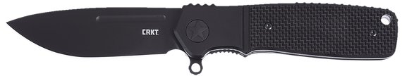 CRKT Homefront, Black G10 Handle, Black DLC Finish 