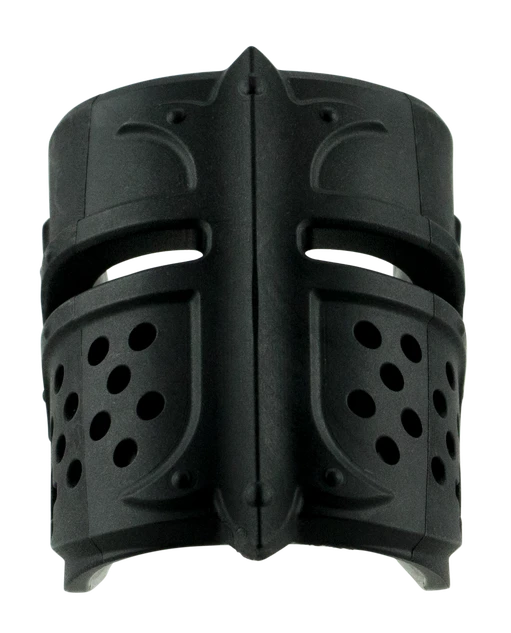 Fab Defense Mojo Magwell, 5.56 NATO, Crusader Mask Magwell Grip, Black 