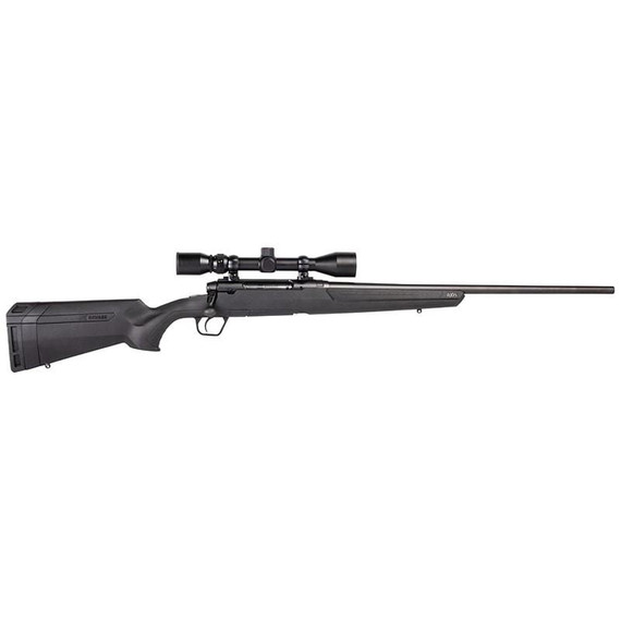 Savage Arms Axis XP, w/ Weaver 3-9x40 Scope, 6.5 Creedmoor, 22.00" Barrel, 4 Rds, Matte Black 